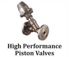 High Performance Piston Valves
